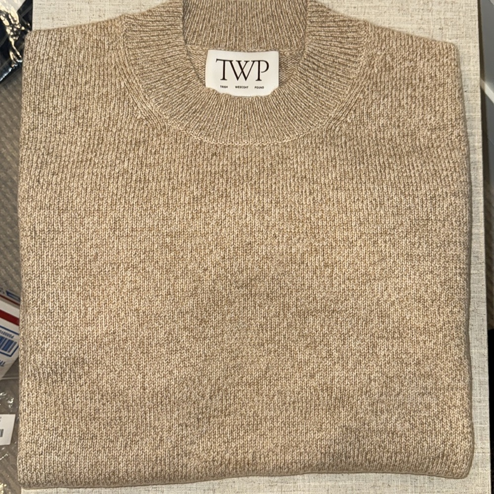 NEW TWP Boy Cashmere Crewneck Sweater - Picture 6 of 7